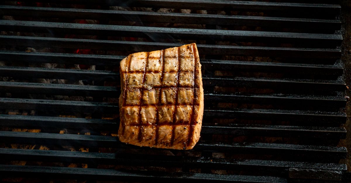 Air Fryer Honey Garlic Salmon