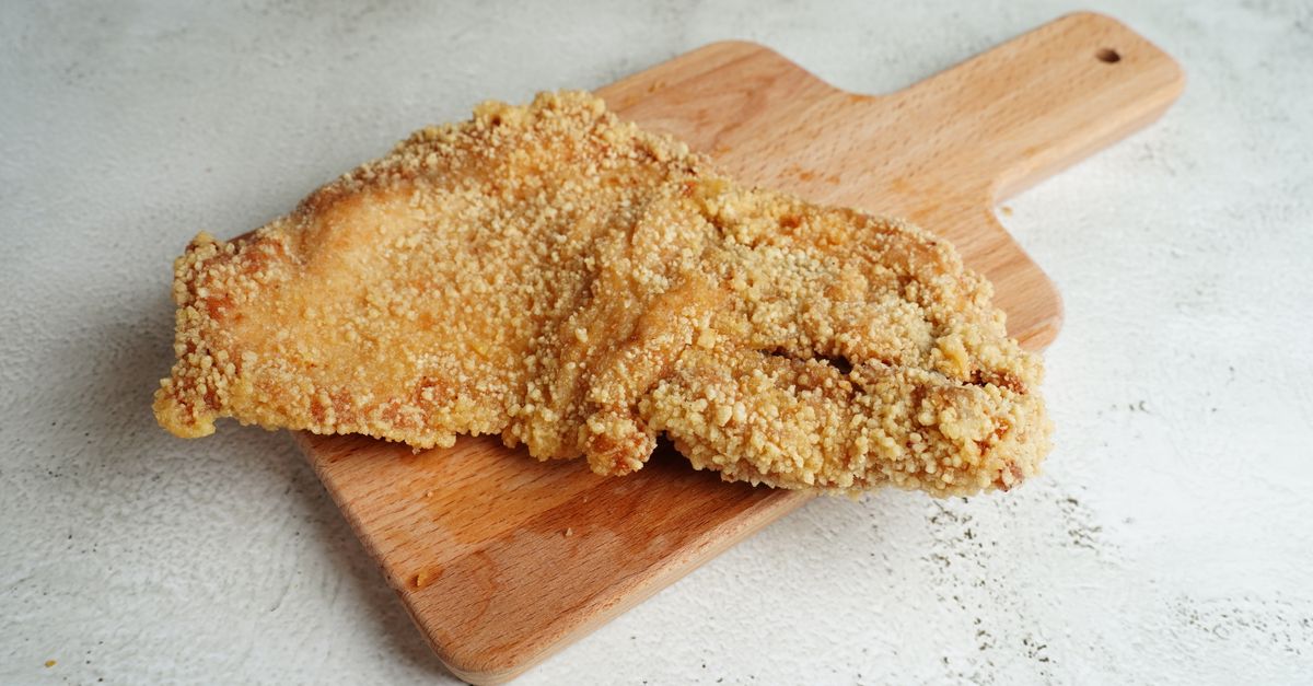 Air Fryer Pork Schnitzel