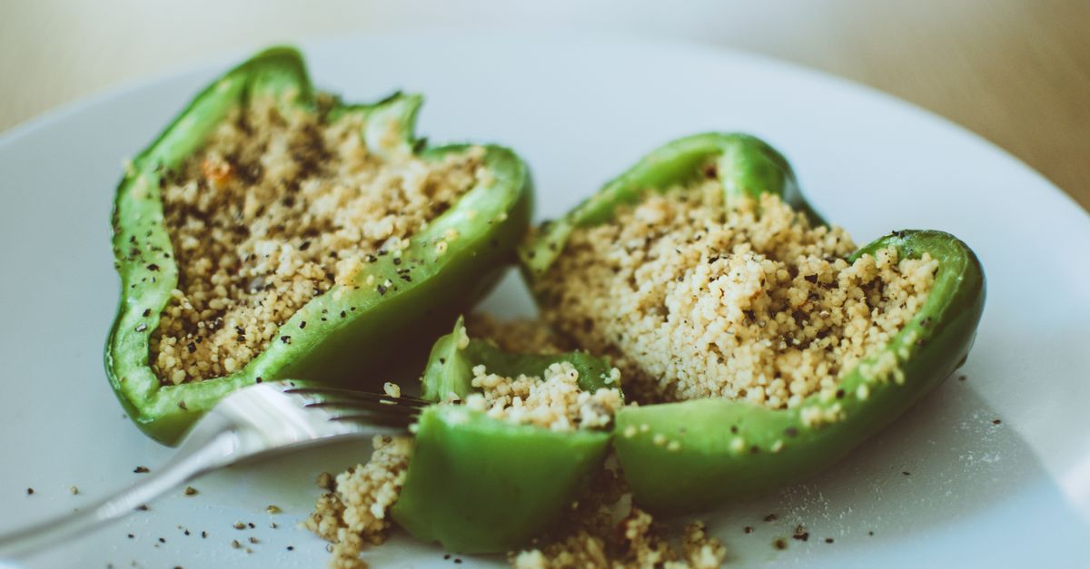 Air Fryer Stuffed Peppers