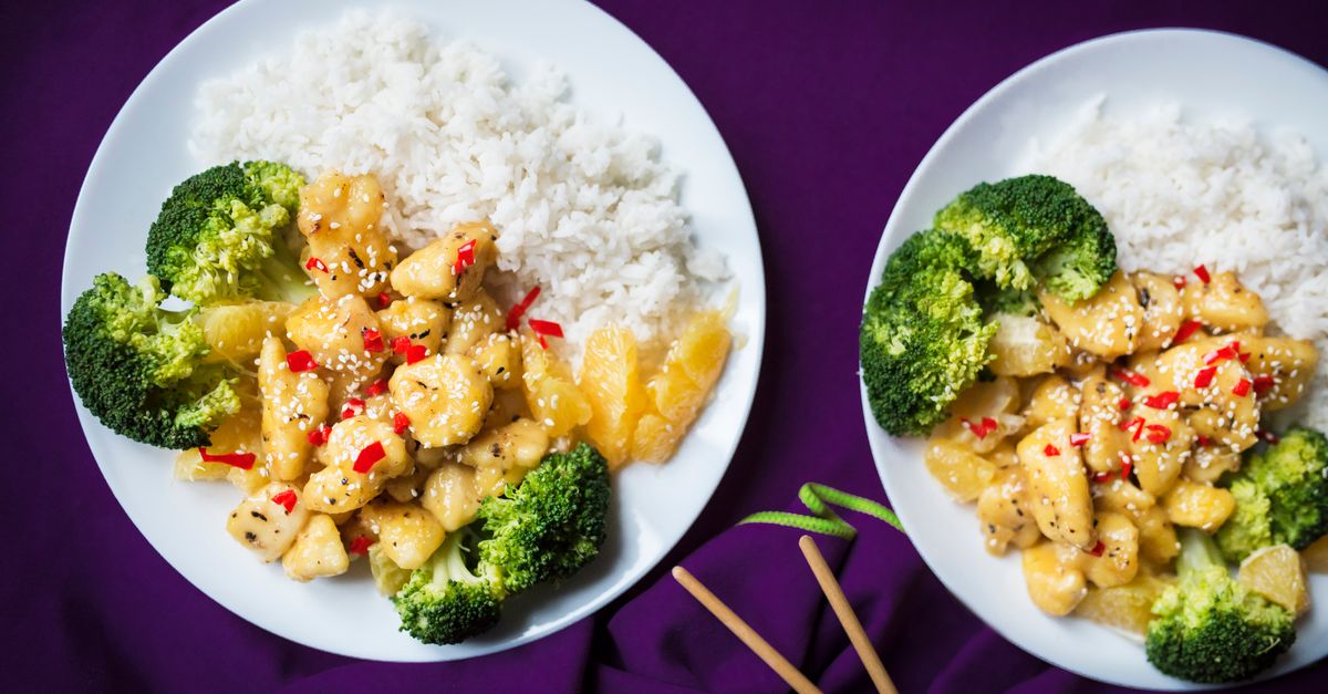 Sesame Orange Chicken Bites