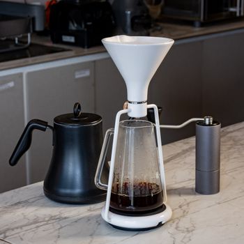 Burr coffee grinder
