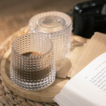 Glass measuring jug