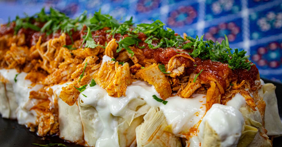 Baked Chicken Enchiladas