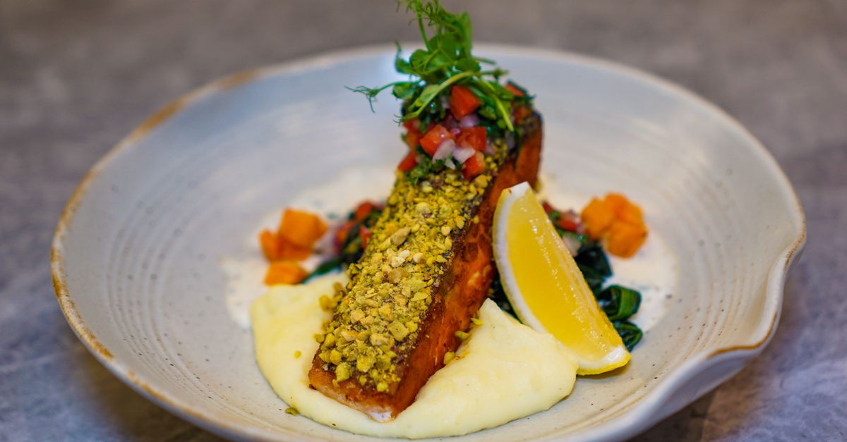 Herb-Crusted Baked Salmon
