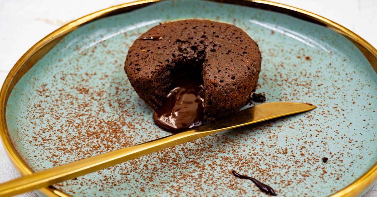 Mini Molten Chocolate Lava Cakes