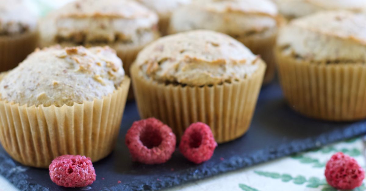 Raspberry White Chocolate Muffins