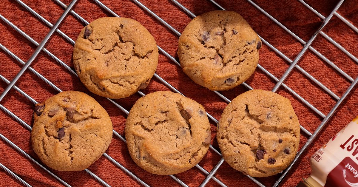 Salted Tahini Chocolate Chip Cookies