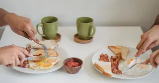Air Fryer Bacon and Egg Cups