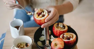 Air Fryer Baked Apples