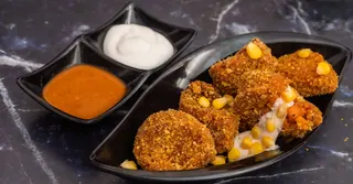 Air Fryer Cheesy Corn Cups