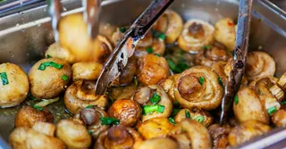 Air Fryer Crispy Mushroom Bites