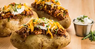 Air Fryer Loaded Potato Skins
