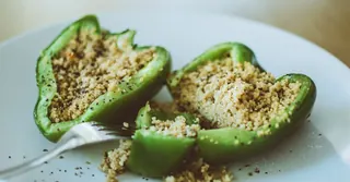 Air Fryer Stuffed Peppers