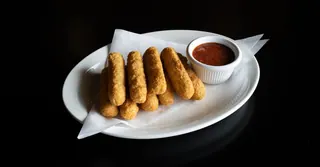 Golden Mozzarella Sticks