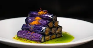 Miso Glazed Aubergine