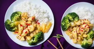 Sesame Orange Chicken Bites