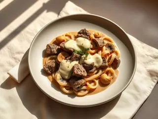 Beef Stroganoff