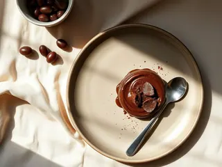 Dark Chocolate Olive Oil Mousse