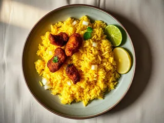 Turmeric Coconut Rice Bowl