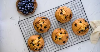 Bakery-Style Blueberry Muffins